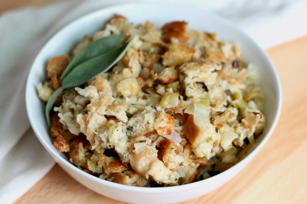 Sourdough Bread Stuffing - Everyday Homemade