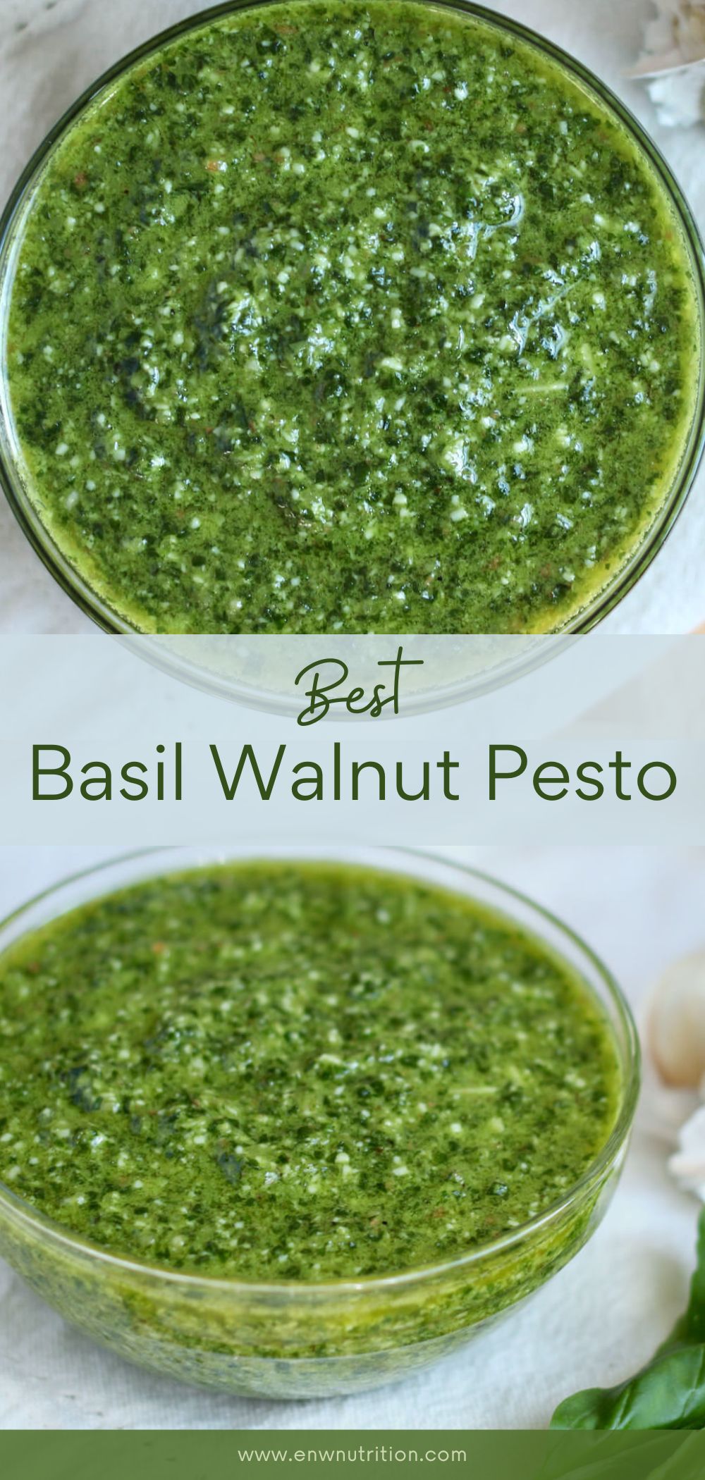 Pesto Without Pine Nuts (Walnut Pesto) Everyday Homemade