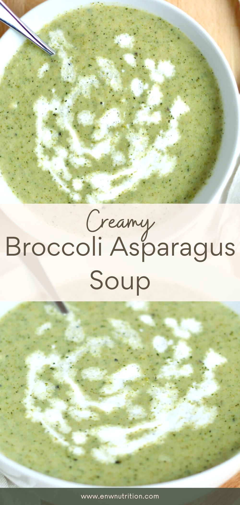 Creamy Broccoli Asparagus Soup (10 Ingredients!) Everyday Homemade