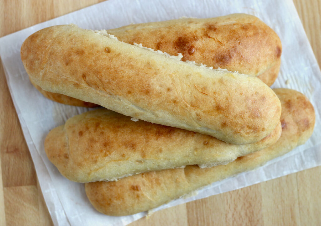 Homemade Sourdough Hoagie Rolls (Sourdough Sandwich Rolls) - Everyday ...